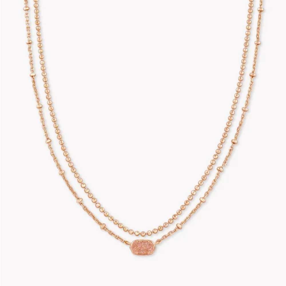 Kendra Scott Rose Gold Necklace
